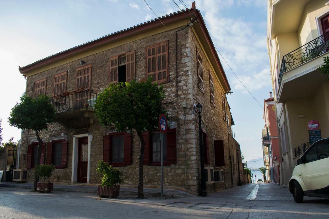 Traditional House Of 1898 In The Heart Of Old Town Of Nauplion Zewnętrze zdjęcie